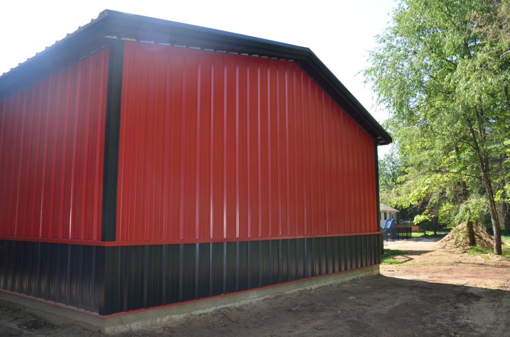 back side exterior view