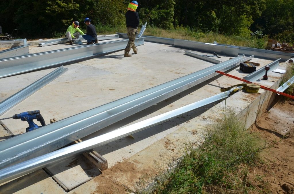 steel beams