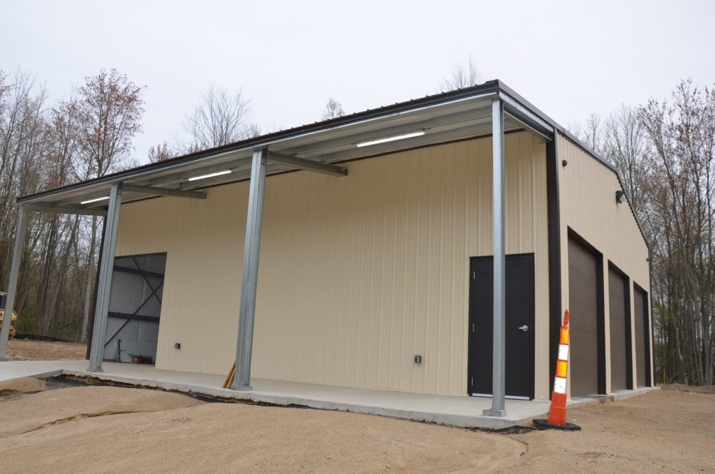 exterior front door and front garage