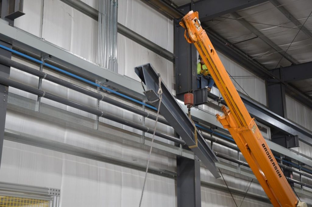 Crane Runway and Bridge Crane Installation 2