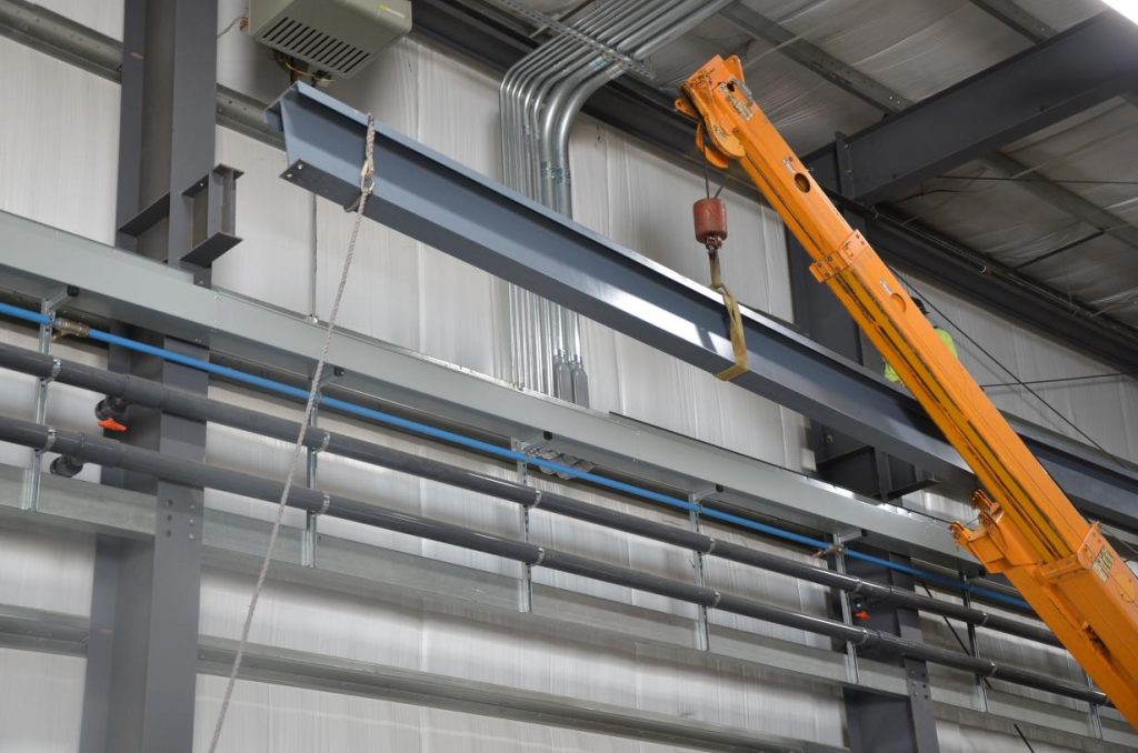 Crane Runway and Bridge Crane Installation 3